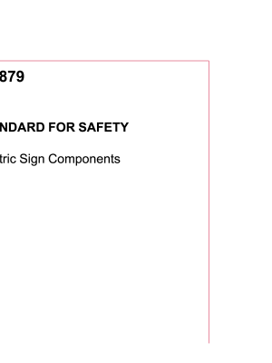 UL 879 PDF UL 879 PDF